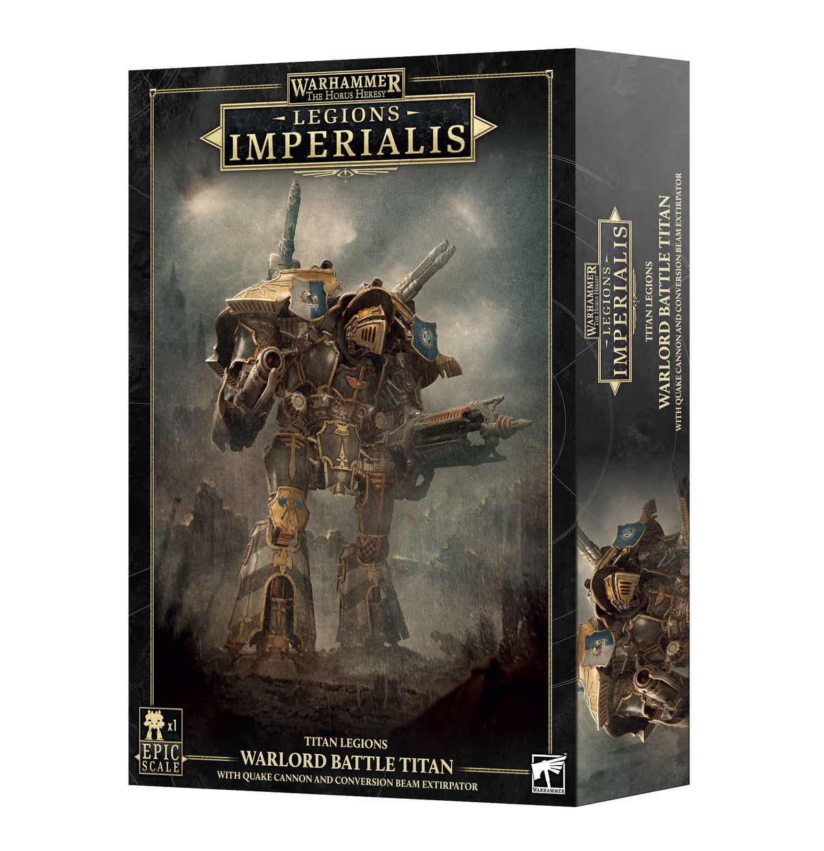 Legion Imperialis: Warlord Titan w/ Quake Cannon & Beam Extirpator
