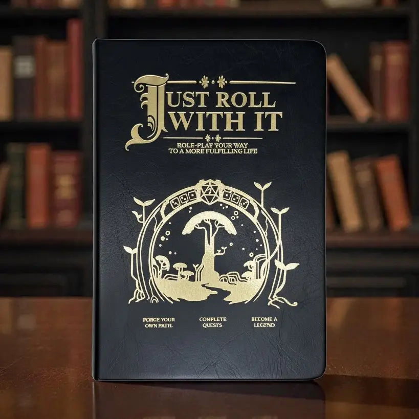 Just Roll with It: Hardback Journal