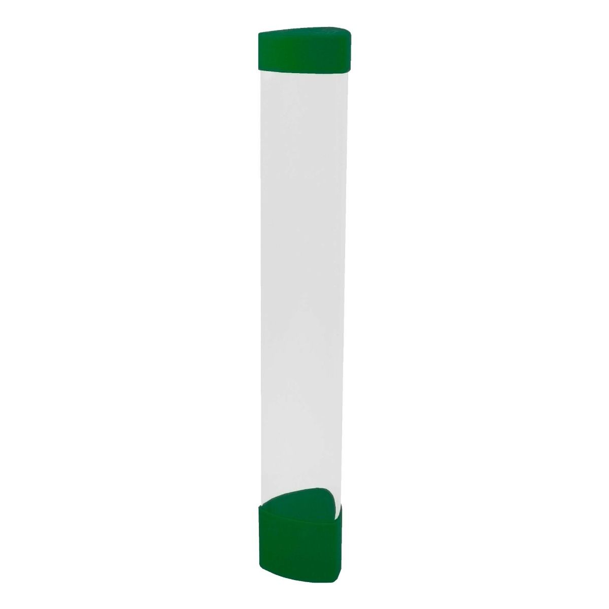 Playmat Tube with Dice Cap Green