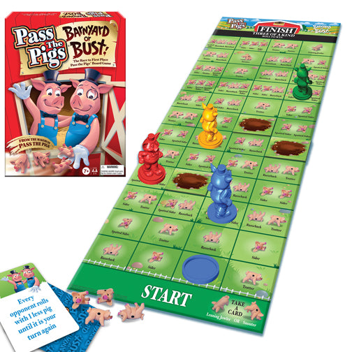 Pass the Pigs Barnyard or Bust