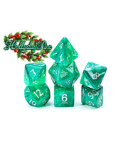 Aether Dice - Hollyday Pine 7-Die Set