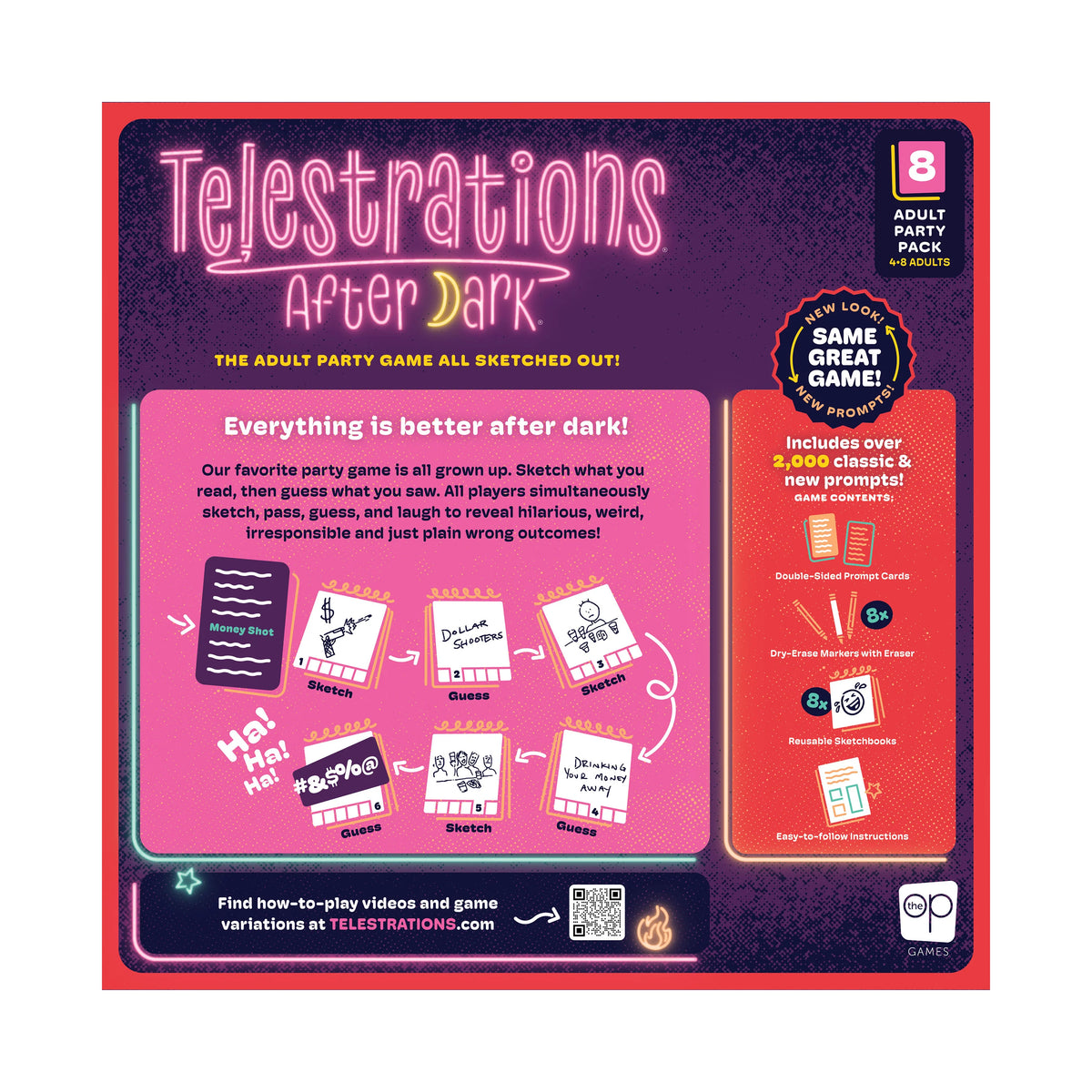 Telestrations After Dark 8-Player