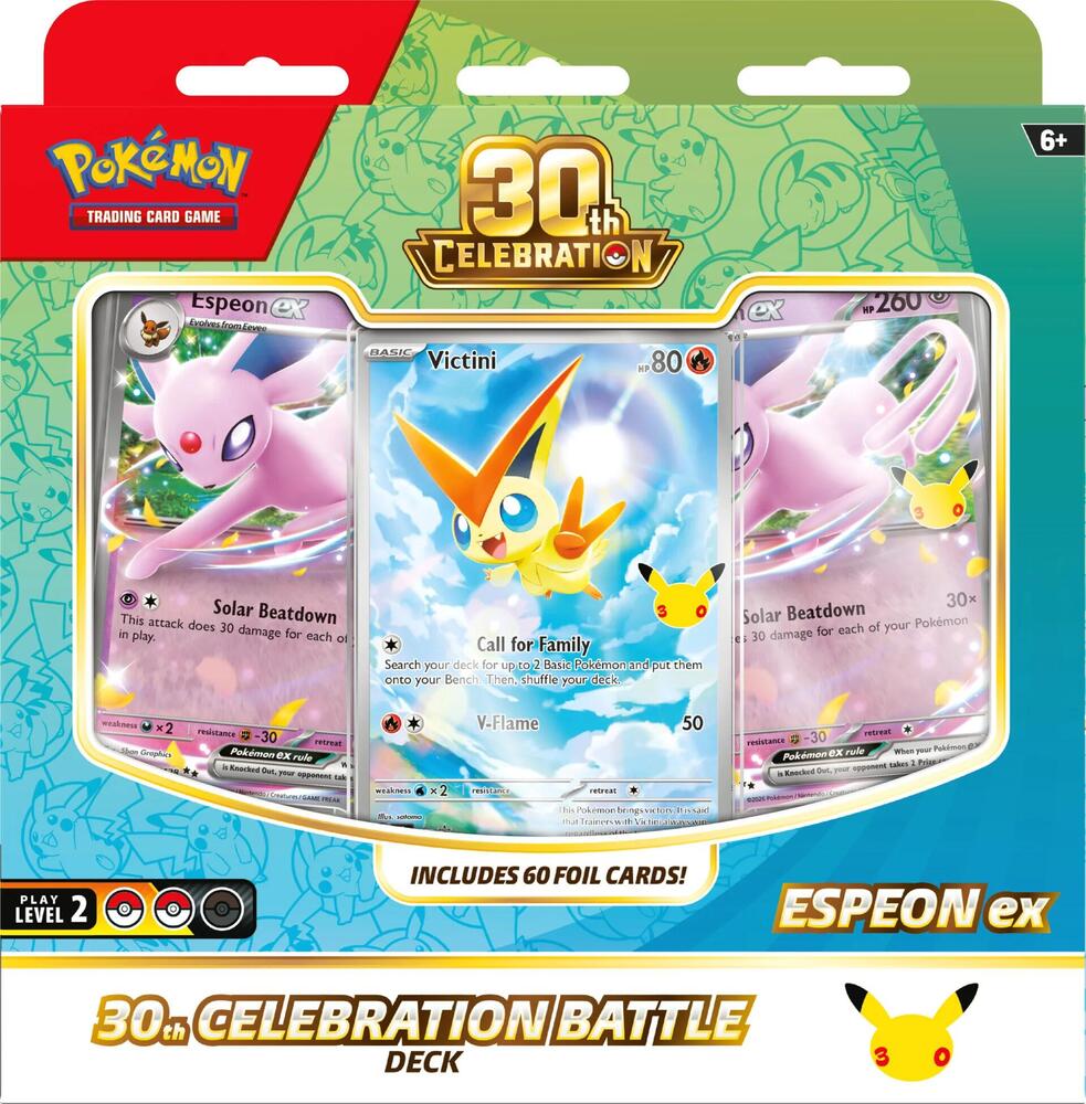 Pokemon 30th Celebration Battle Deck [Espeon ex]