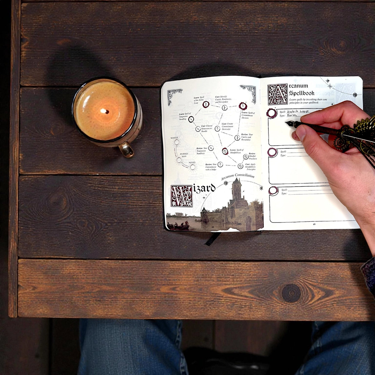 Just Roll with It: Hardback Journal