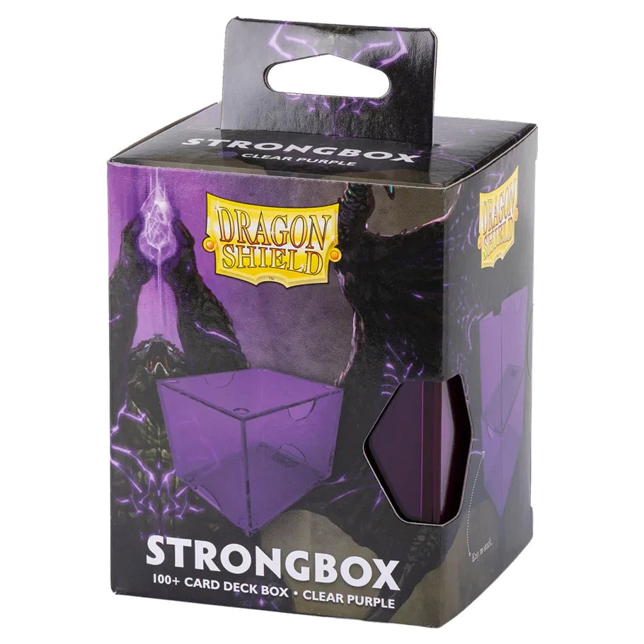 Dragon Shield StrongBox Clear Purple