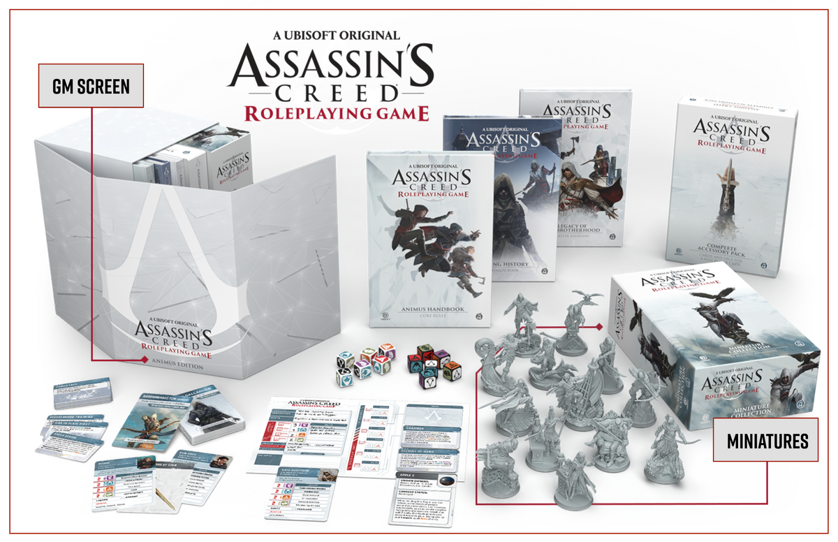 Assassin's Creed RPG - Animus Box Complete