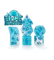 Flowstone Dice - Antarctic Biome 7-Die Set