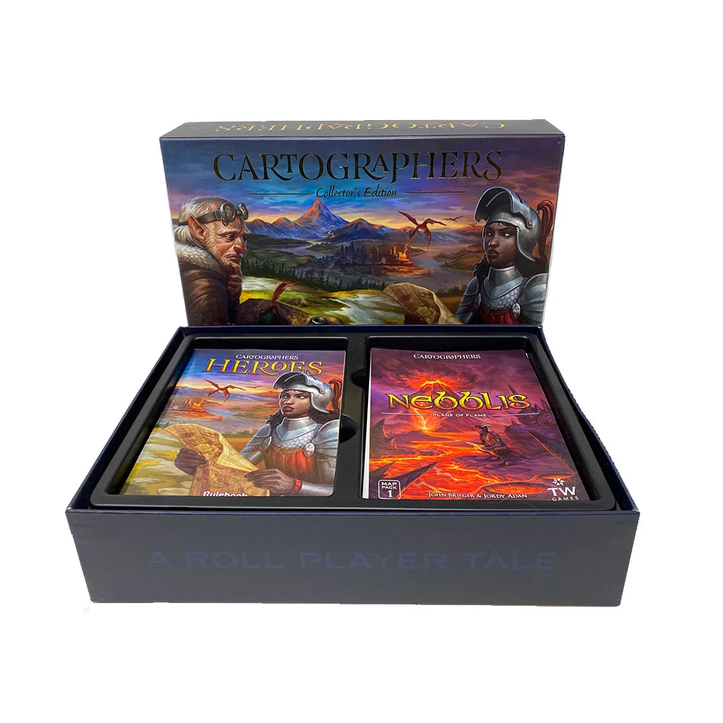 Cartographers: Collector's Edition (Heroes + Map Packs 1-3)