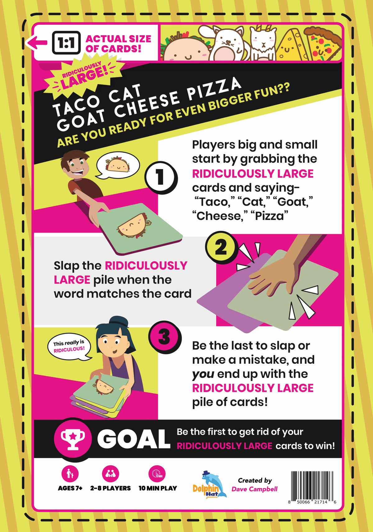 Taco Cat Goat Cheese Pizza: Ridiculously Large