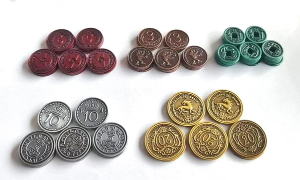 Scythe & Expedition 80 Metal Coins