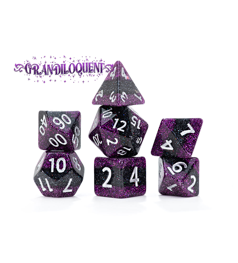 Glitter Bomb - Grandiloquent 7-Die Set