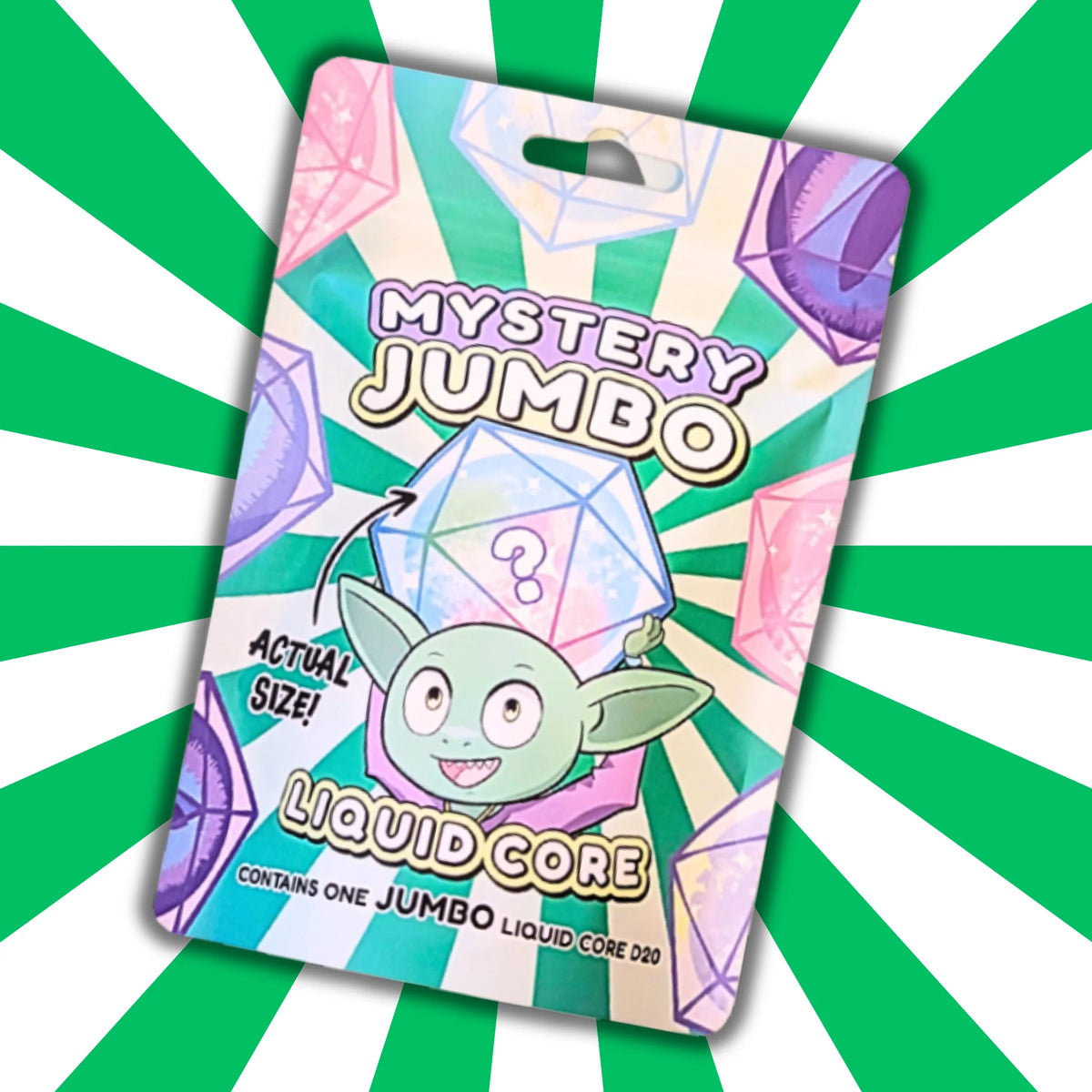 Jumbo Liquid Core D20 Mystery Bag