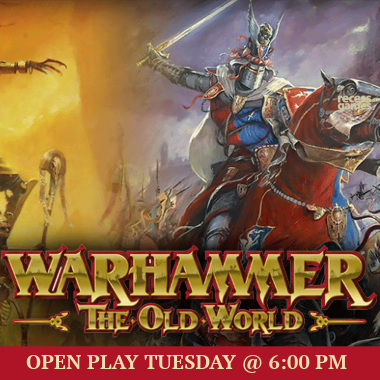 The Old World Open Play