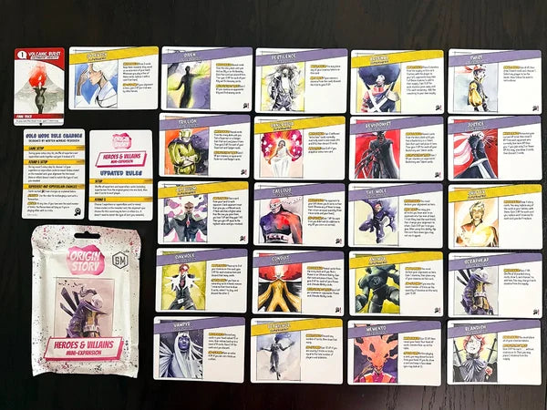 Origin Story: Heroes & Villains (Mini-Expansion)