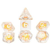 RPG Fruit Slice Dice Set Orange