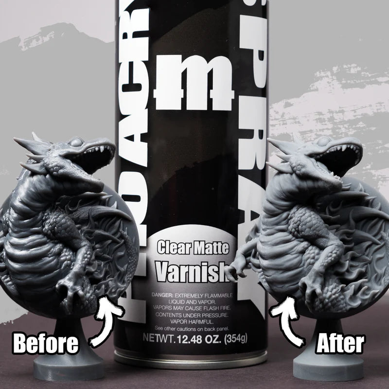 PRO Acryl Spray Clear Matte Varnish