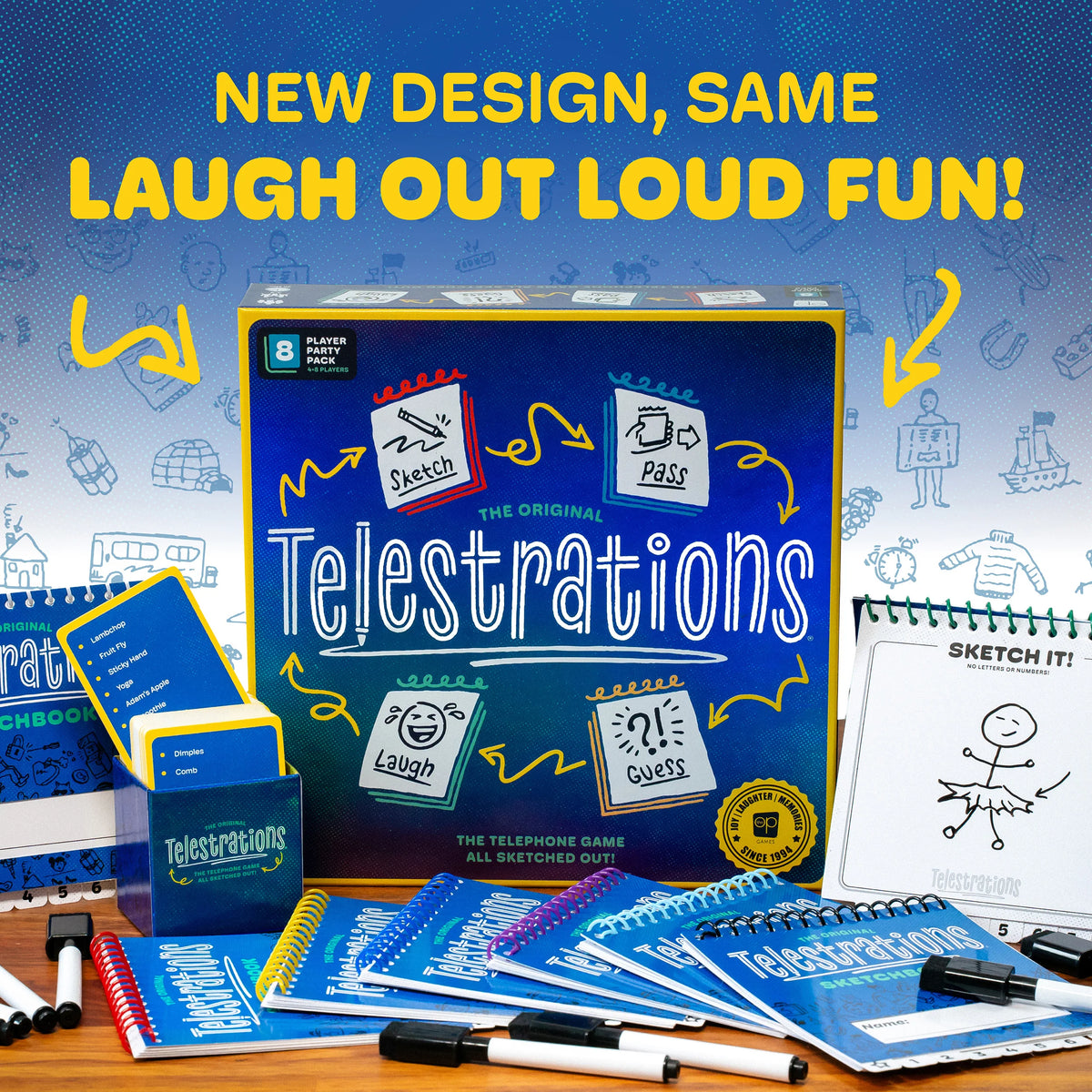 Telestrations 8-Player 2025