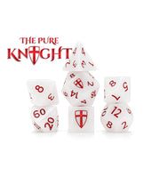 Alea Simplex Dice - The Pure Knight 7-Die Set