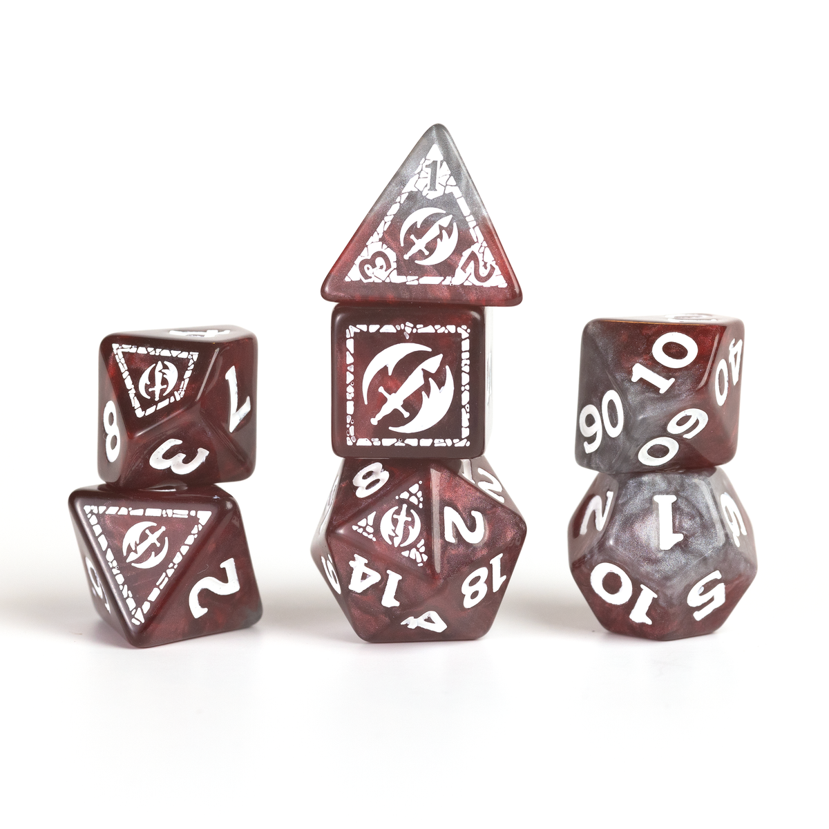 D&D Adventure Dice Fighter Red (NEW)