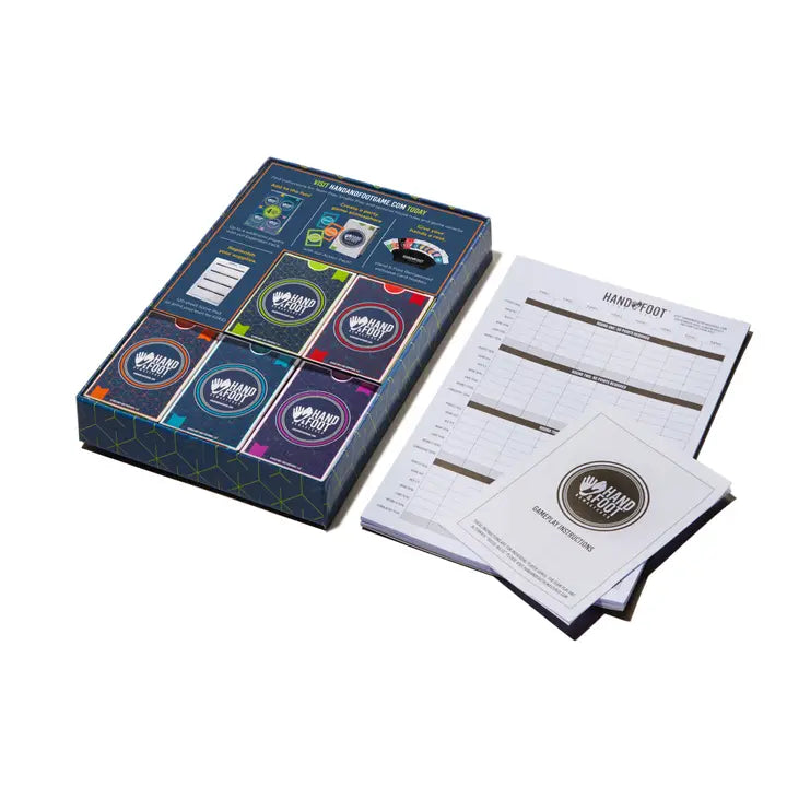 Hand & Foot Remastered Card Game 4 Players