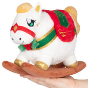 Mini Festive Rocking Horse Squishable 9"