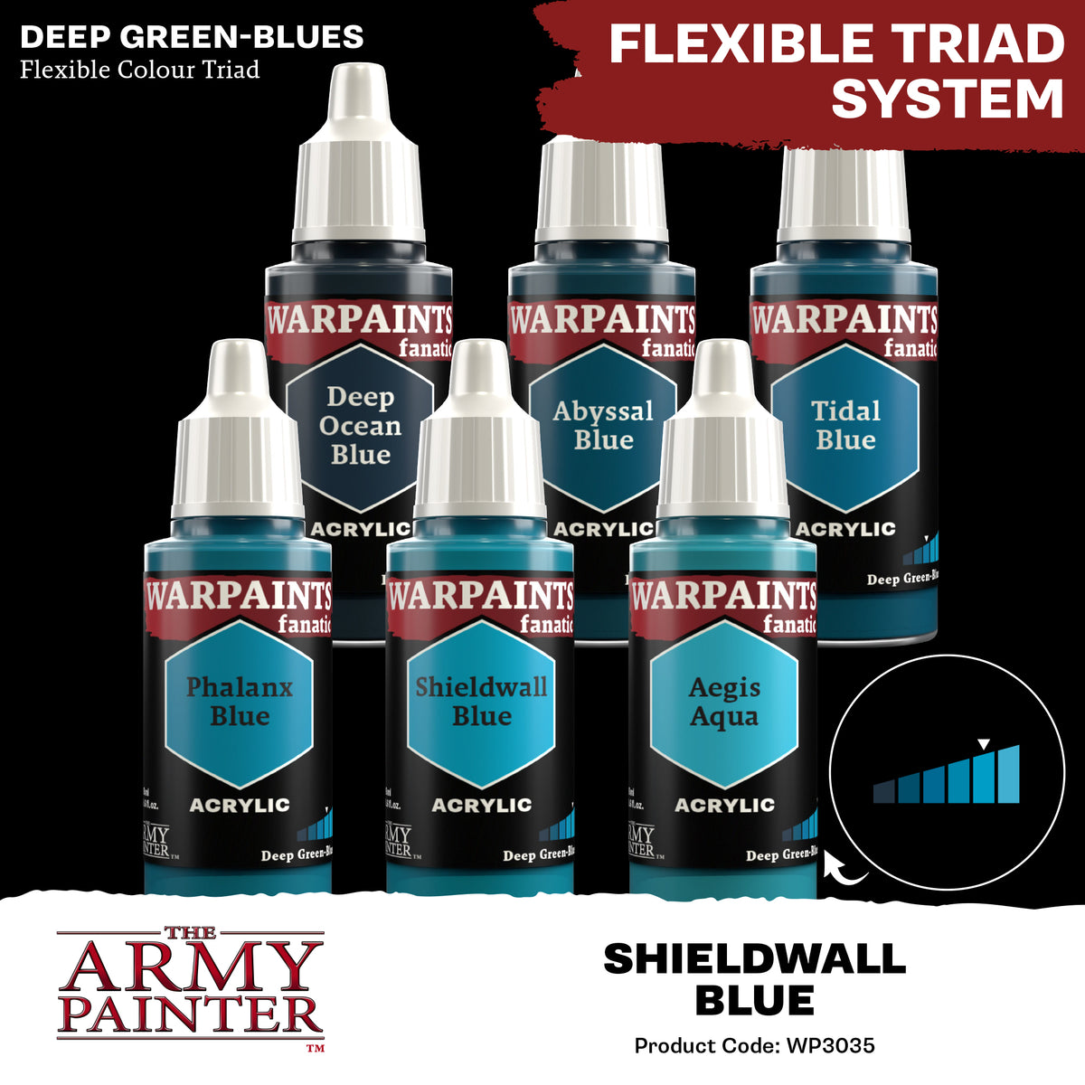 Warpaints Fanatic: Shieldwall Blue 18ml