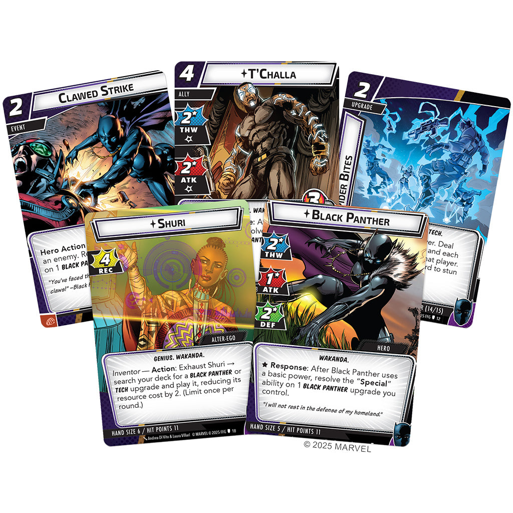 Marvel Champions The Card Game Black Panther Hero Pack