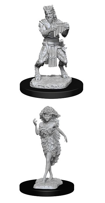 D&DNMUM Satyr and Dryad W11