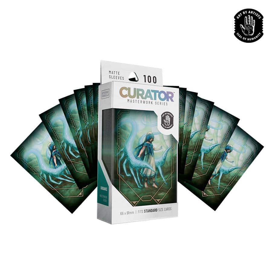 Orange Nebula Curator Sleeves (100) Guidance