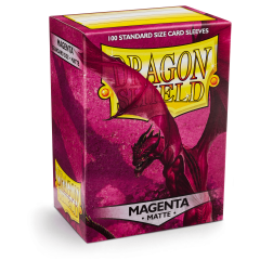 Dragon Shield: Matte Magenta (100)