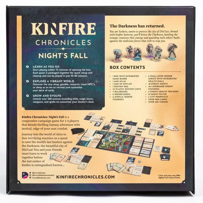 Kinfire Chronicles Night's Fall