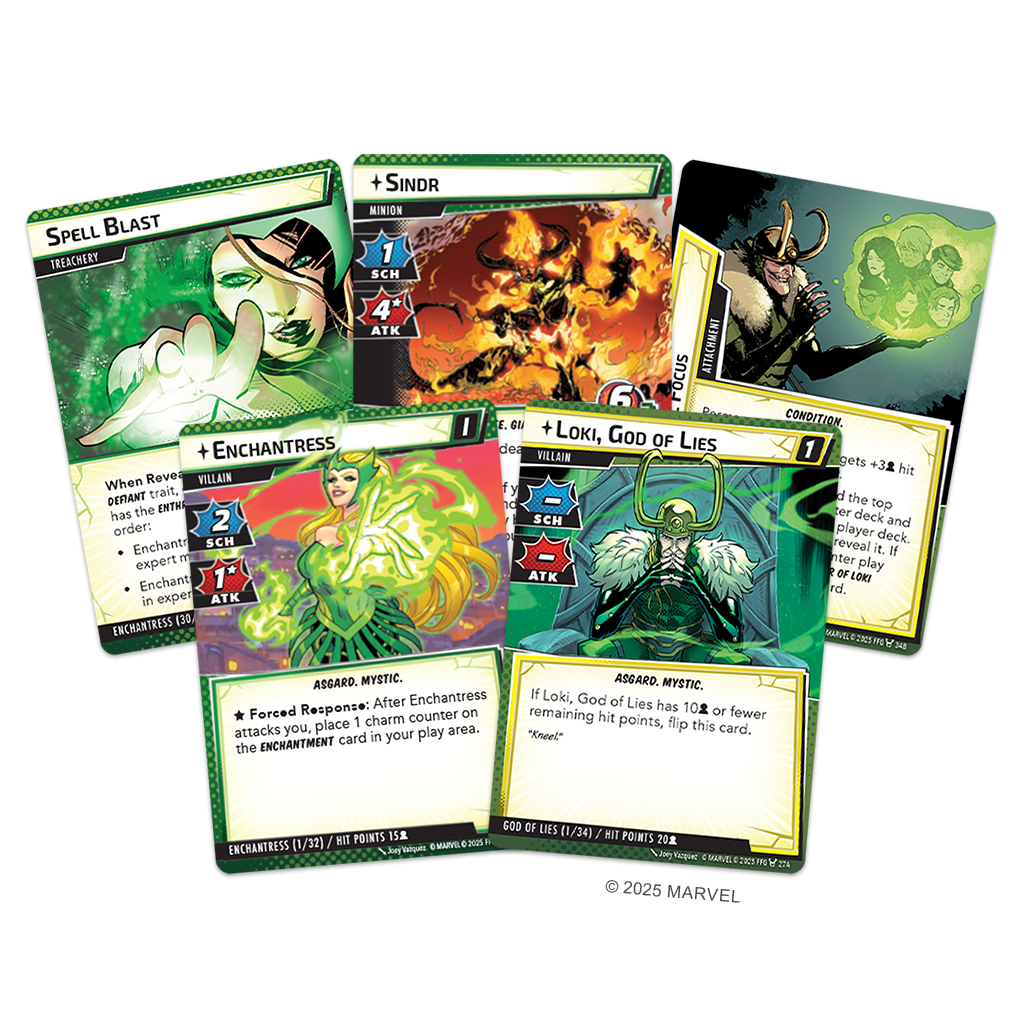 Marvel Champions The Card Game - Trickster Takeover Scenario Pack
