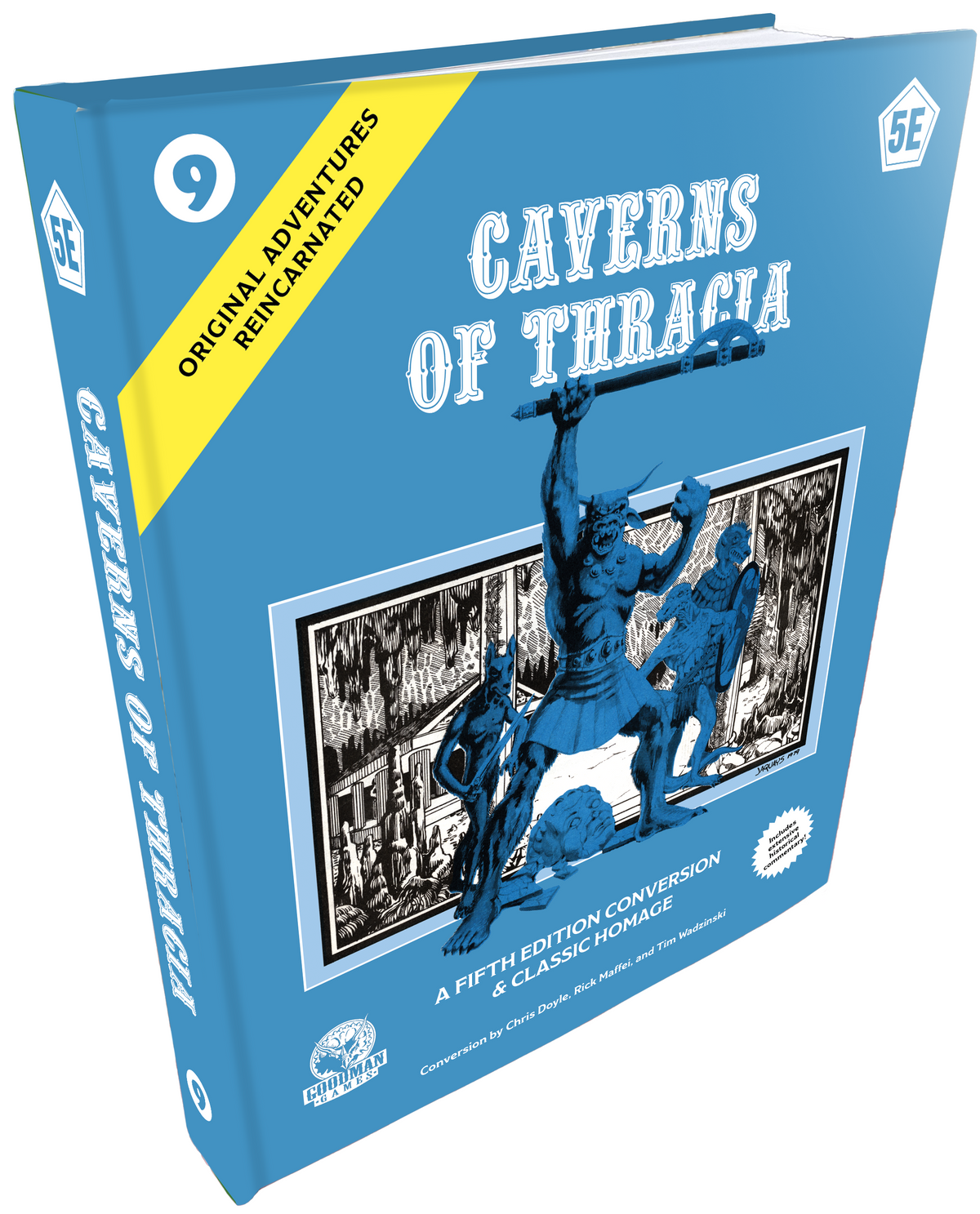 Original Adventures Reincarnated #009 Caverns of Thracia