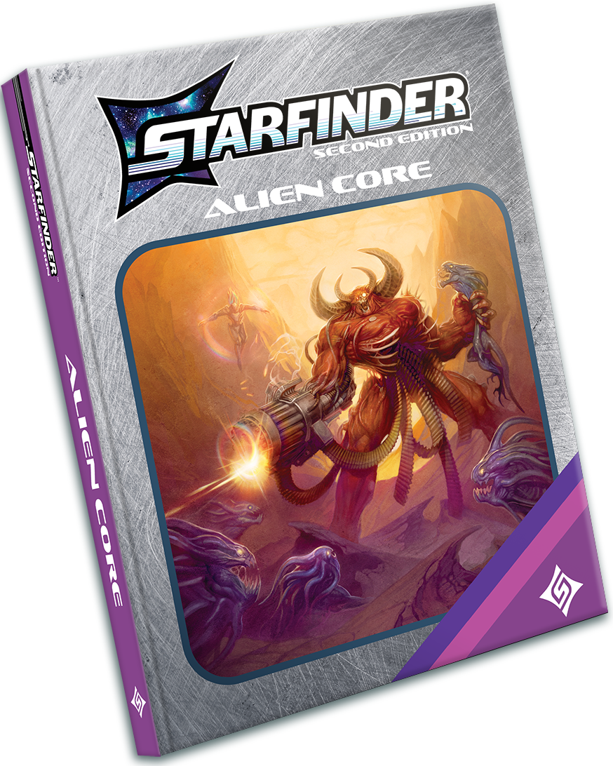 Starfinder RPG: Alien Core Hardcover (Retailer Exclusive Cover Edition) (S2)