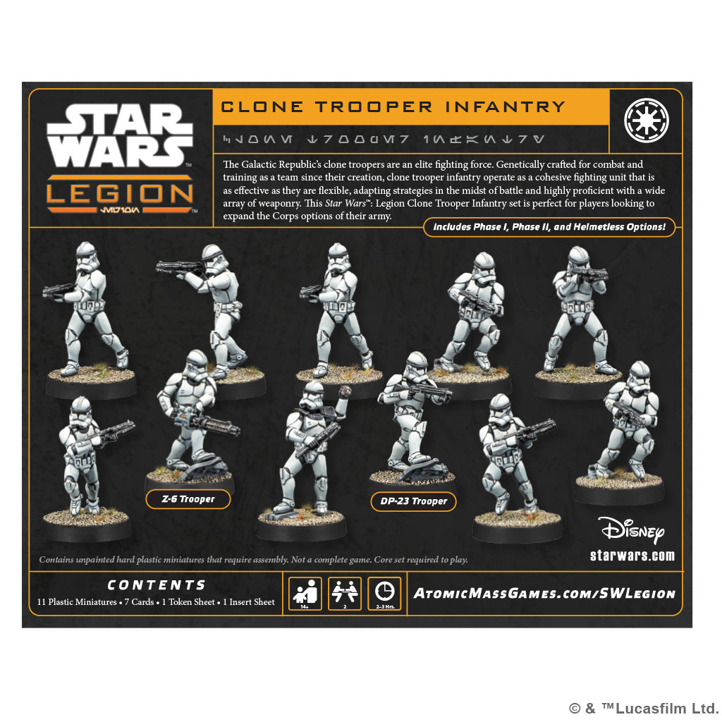 SW Legion Clone Troopers Infantry
