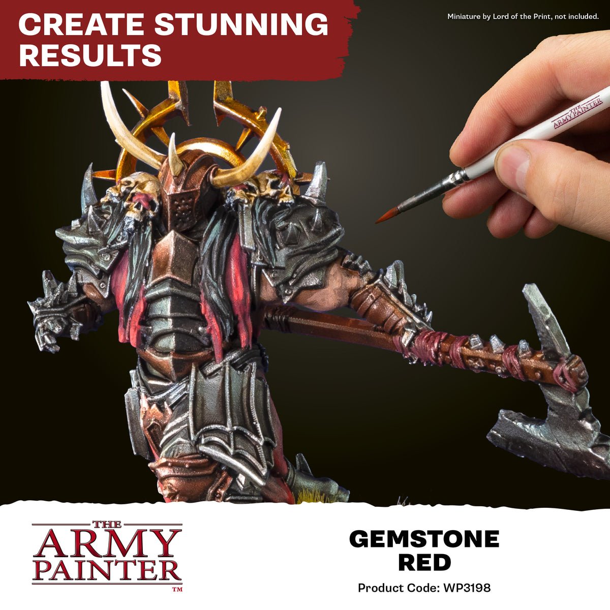 Warpaints Fanatic: Metallic - Gemstone Red 18ml