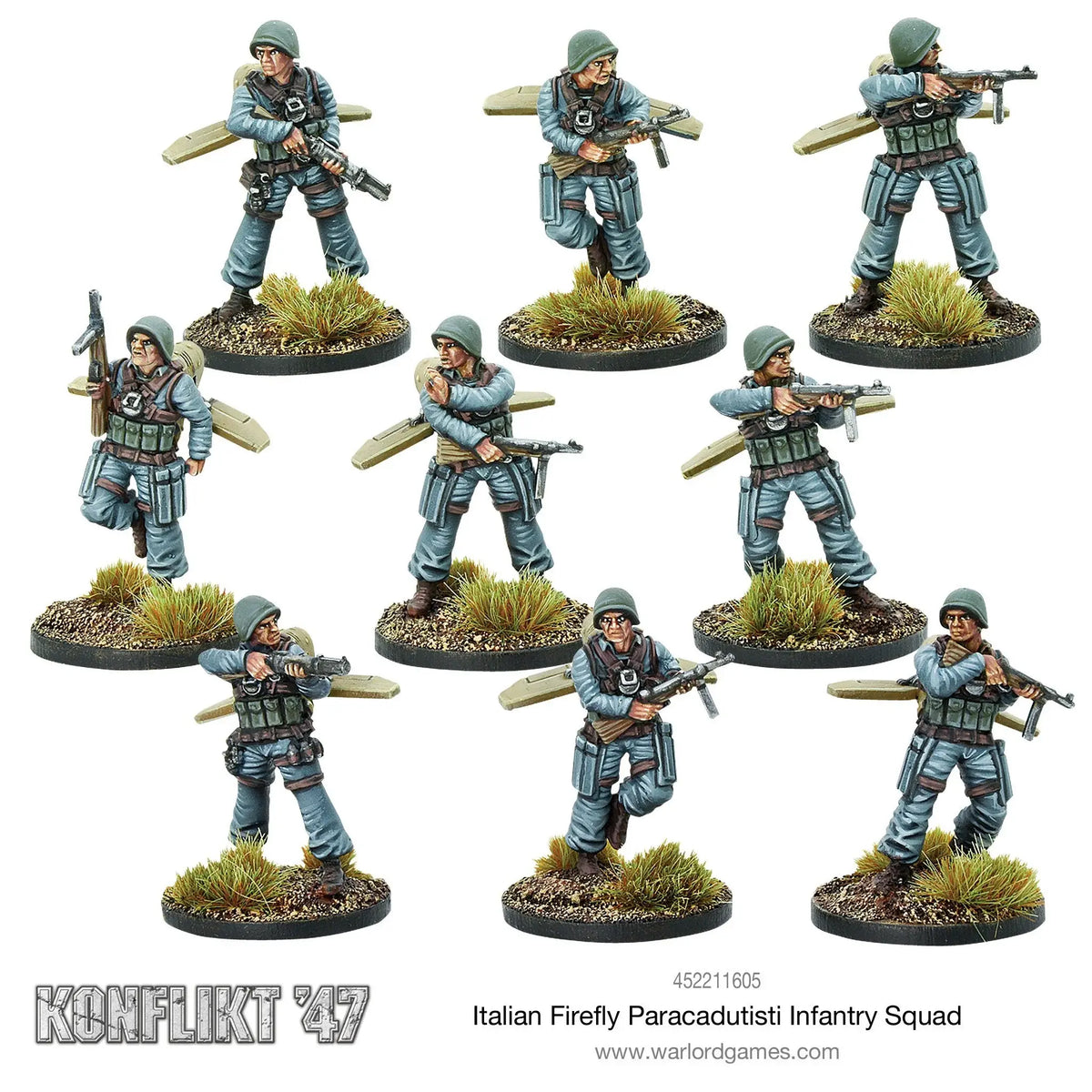 Konflikt 47 Italian Firefly Paracadutisti Infantry Squad