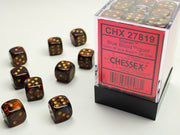 ScarabÃ‚Â® 12mm d6 Blue BloodÃ¢â€žÂ¢/gold Dice BlockÃ¢â€žÂ¢ (36 dice)
