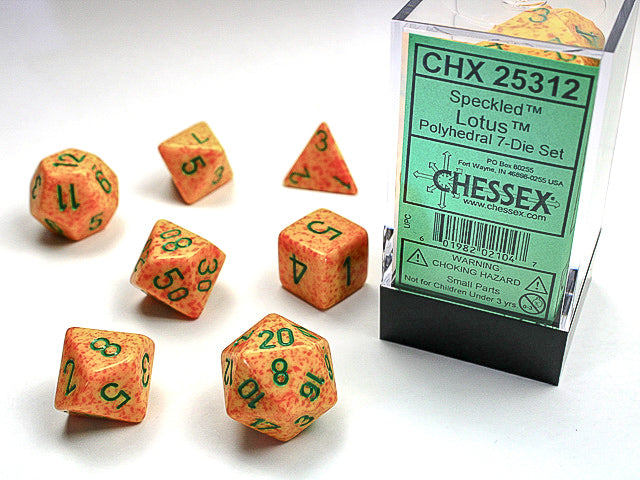 SpeckledÃ‚Â® Polyhedral LotusÃ¢â€žÂ¢ 7-Die Set