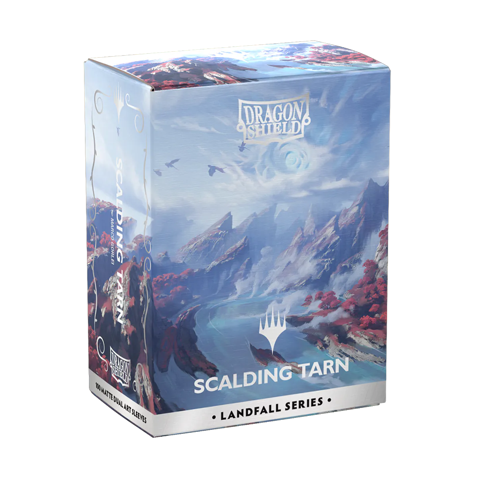Dragon Shields Matte Dual Art Landfall Series - Scalding Tarn