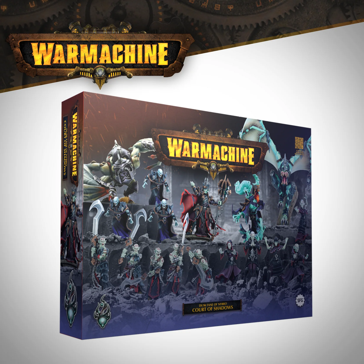 Warmachine: Dusk Fane of Nyrro Army Box - Court of Shadows