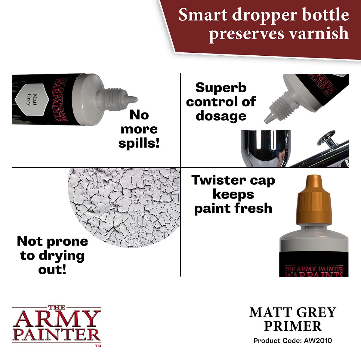 Warpaints Air: Grey Primer 100 ml