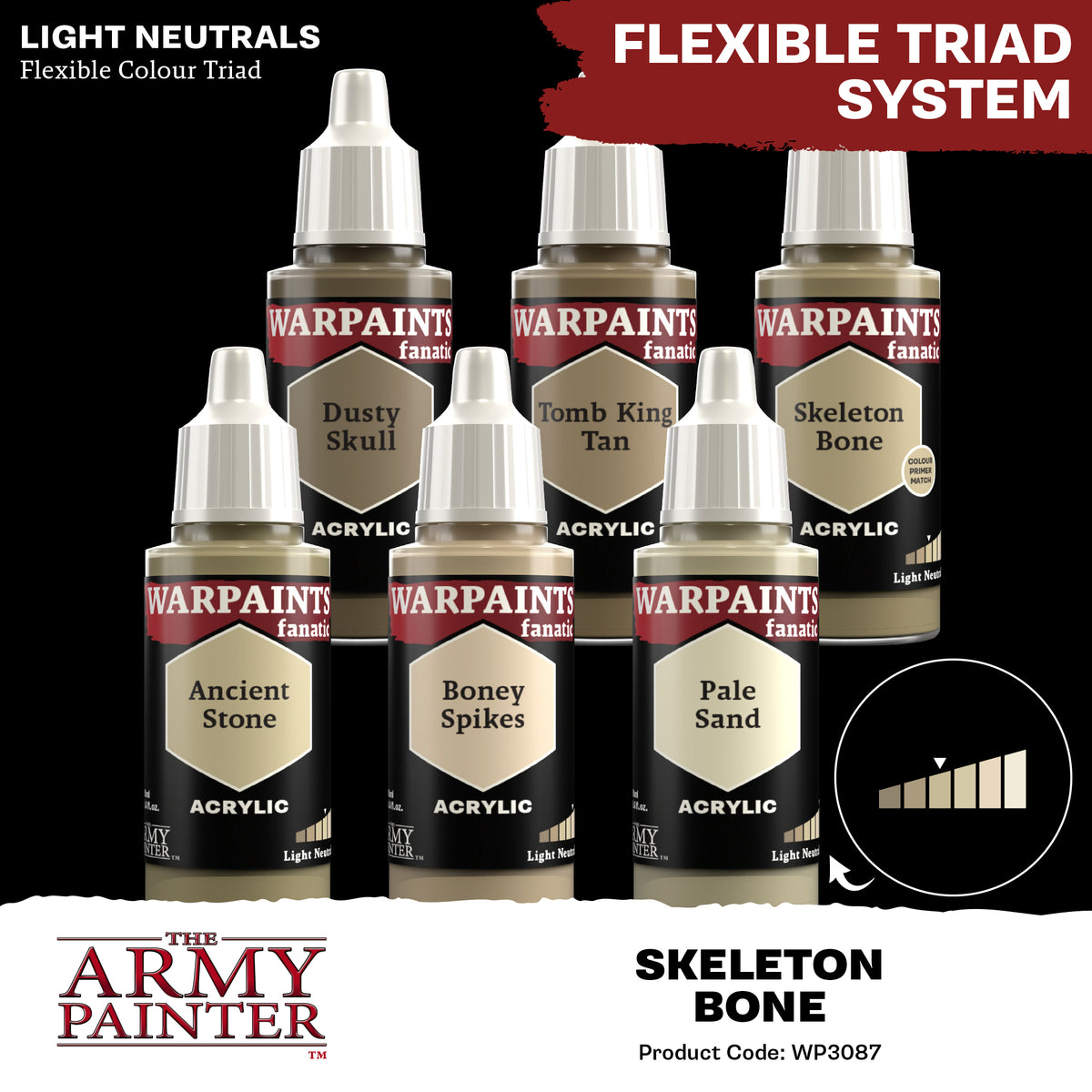Warpaints Fanatic: Skeleton Bone 18ml