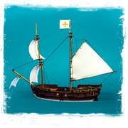 Blood & Plunder Brigantine Ship