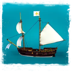 Blood & Plunder Brigantine Ship