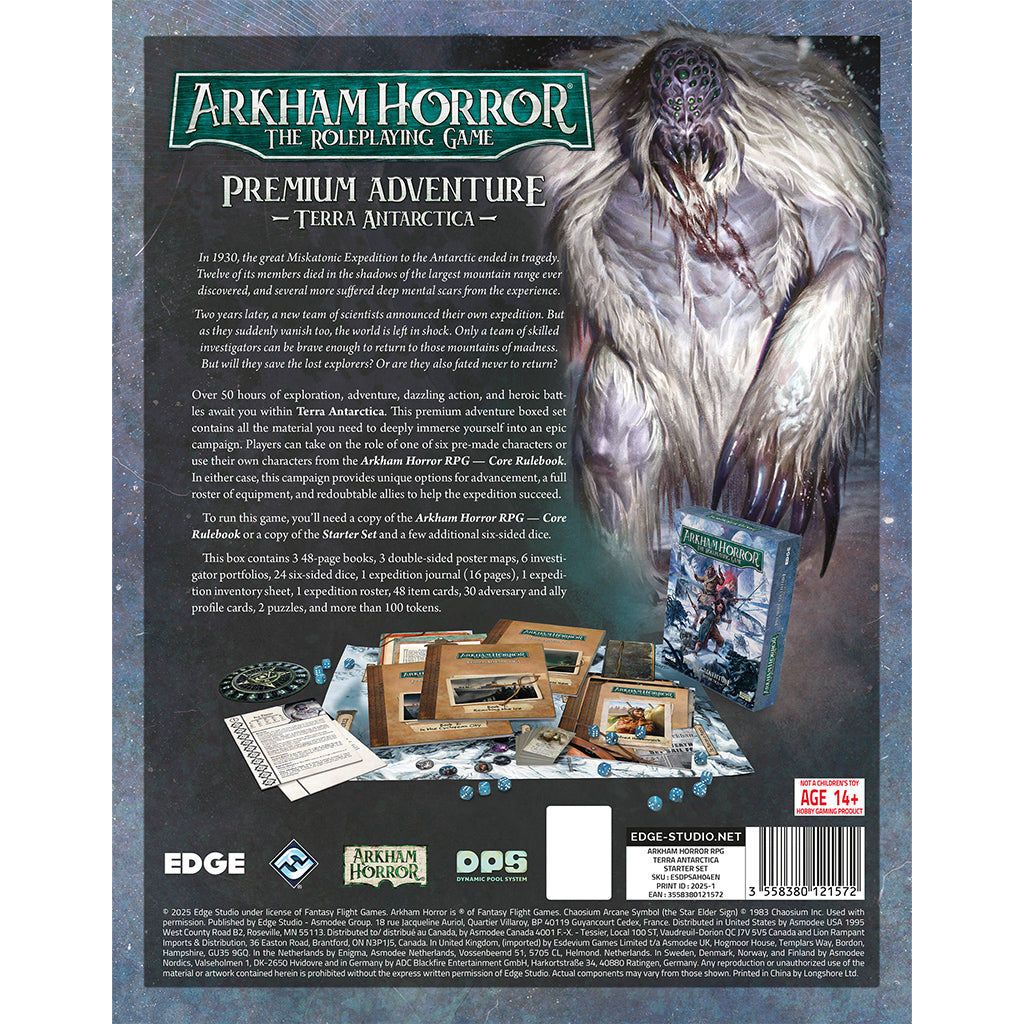 Arkham Horror RPG Terra Antarctica