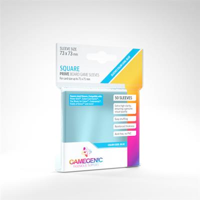 PRIME Blue BG Sleeves (50) 73 x 73 mm