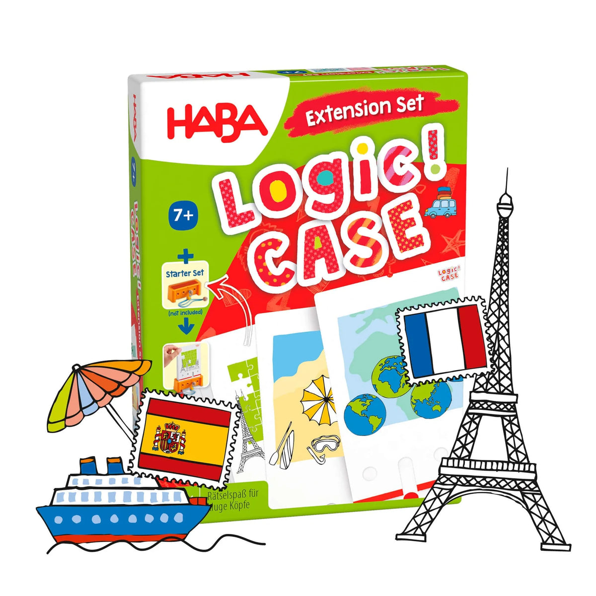 Logic! CASE Extension Set Vacation & Travel 7+