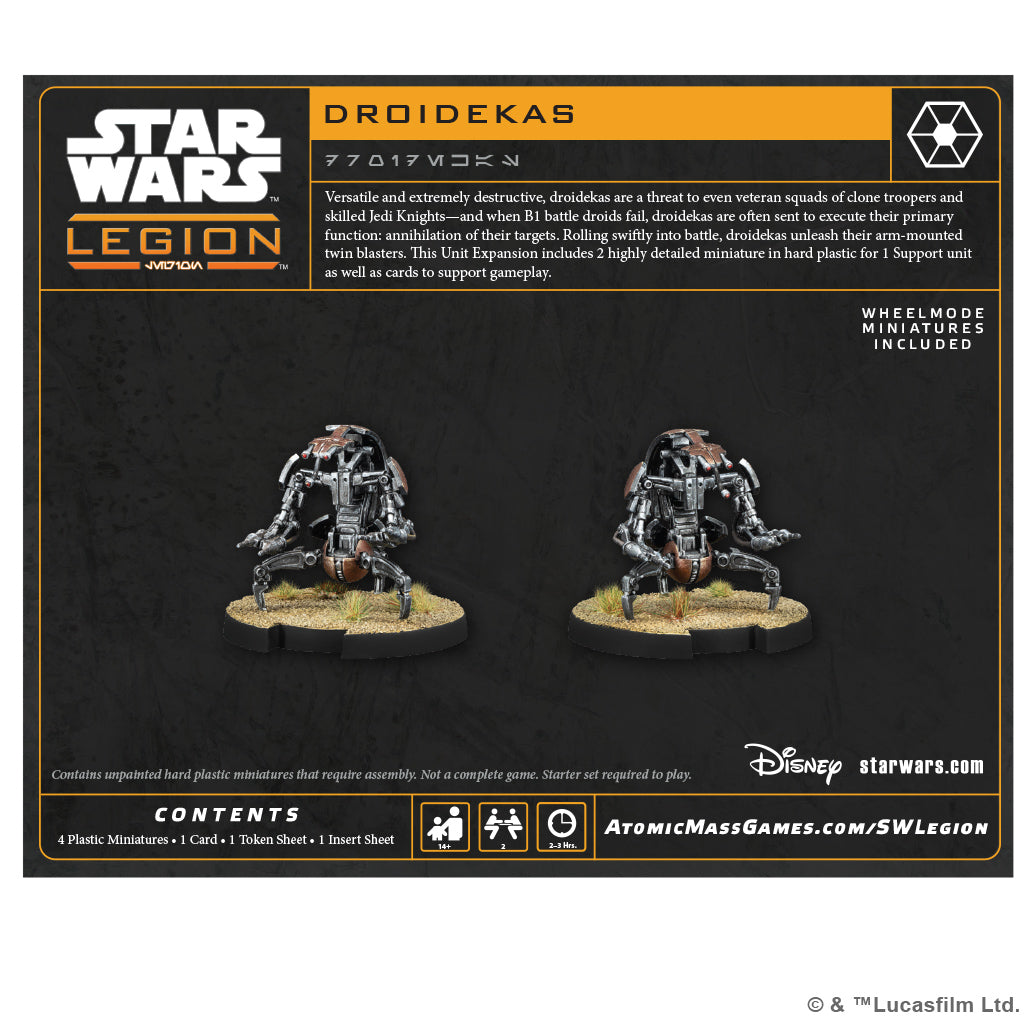 SW Legion Droidekas