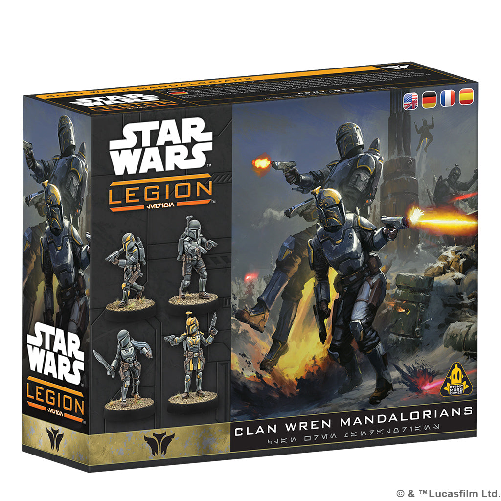SW Legion Clan Wren Mandalorians